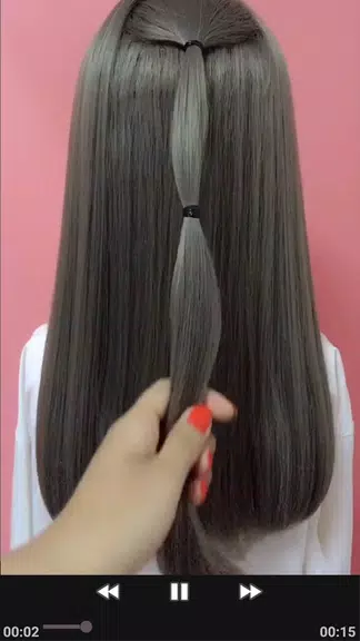 Girls Hairstyles Step By Step ဖန်သားပြင်ဓာတ်ပုံ 3