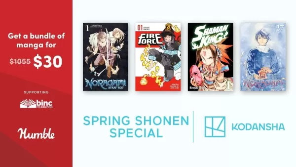 Humble Bundle Launches Spring Shonen Manga Deal: 96 Volumes of Fire Force, Noragami for $30