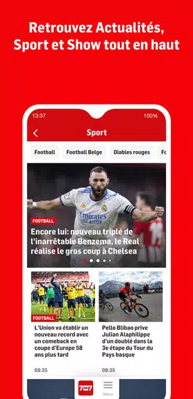 7sur7.be Mobile Captura de tela 3