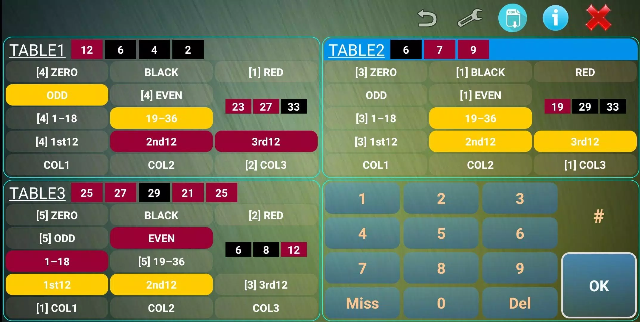 Schermata Roulette Counter Multi Tables 2