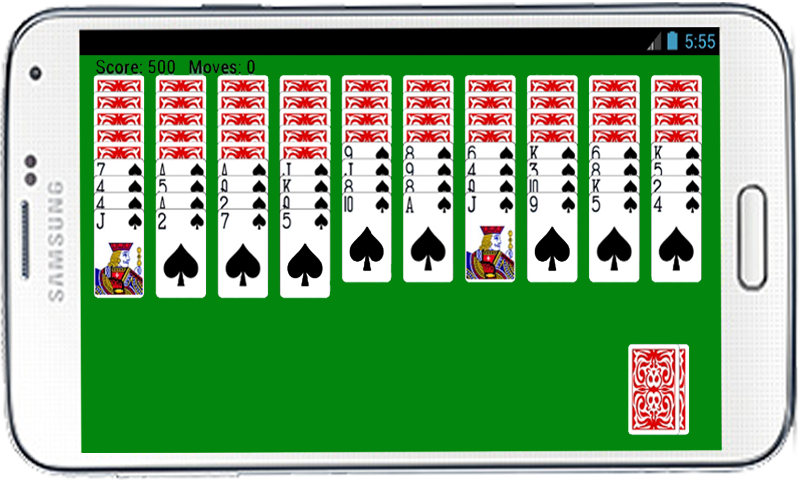 Spider Solitaire Card Game HD by Appsi Captura de pantalla 3