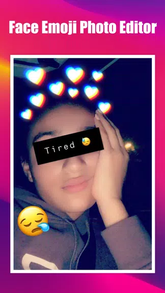 Schermata Face Emoji Photo Editor 1