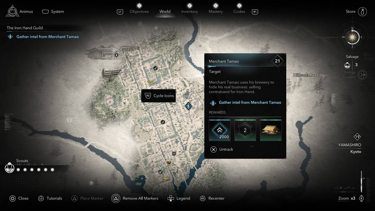 アサシンクリードシャドウズタマオのすべてのアイアンハンドギルドメンバー