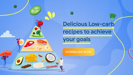 Low carb recipes diet app ภาพหน้าจอ 0