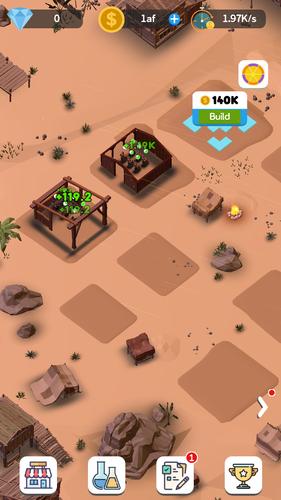 Idle Desert City Captura de pantalla 3