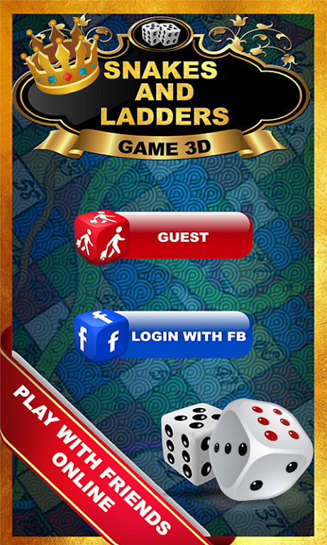 Snakes And Ladders Star:2019 New Dice Game Capture d'écran 0