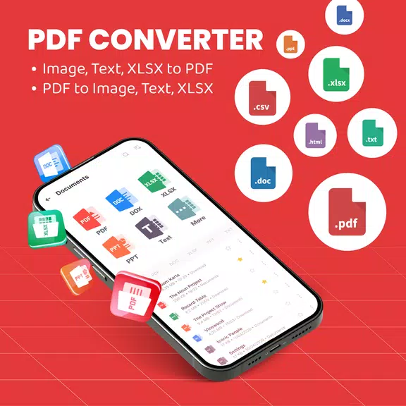 Image to PDF: PDF Converter Captura de tela 0