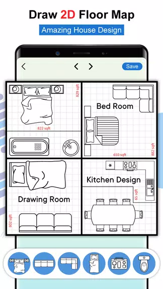 Schermata House Design Floor Plan App 3D 2