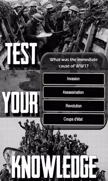 WW1 History Knowledge Quiz應用截圖第2張