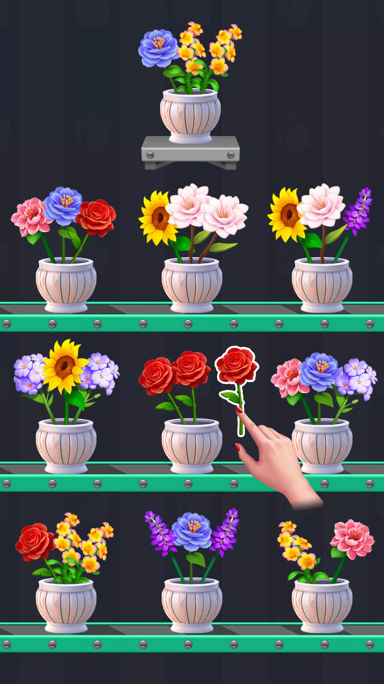 Blossom Sort® - Flower Games Captura de tela 1