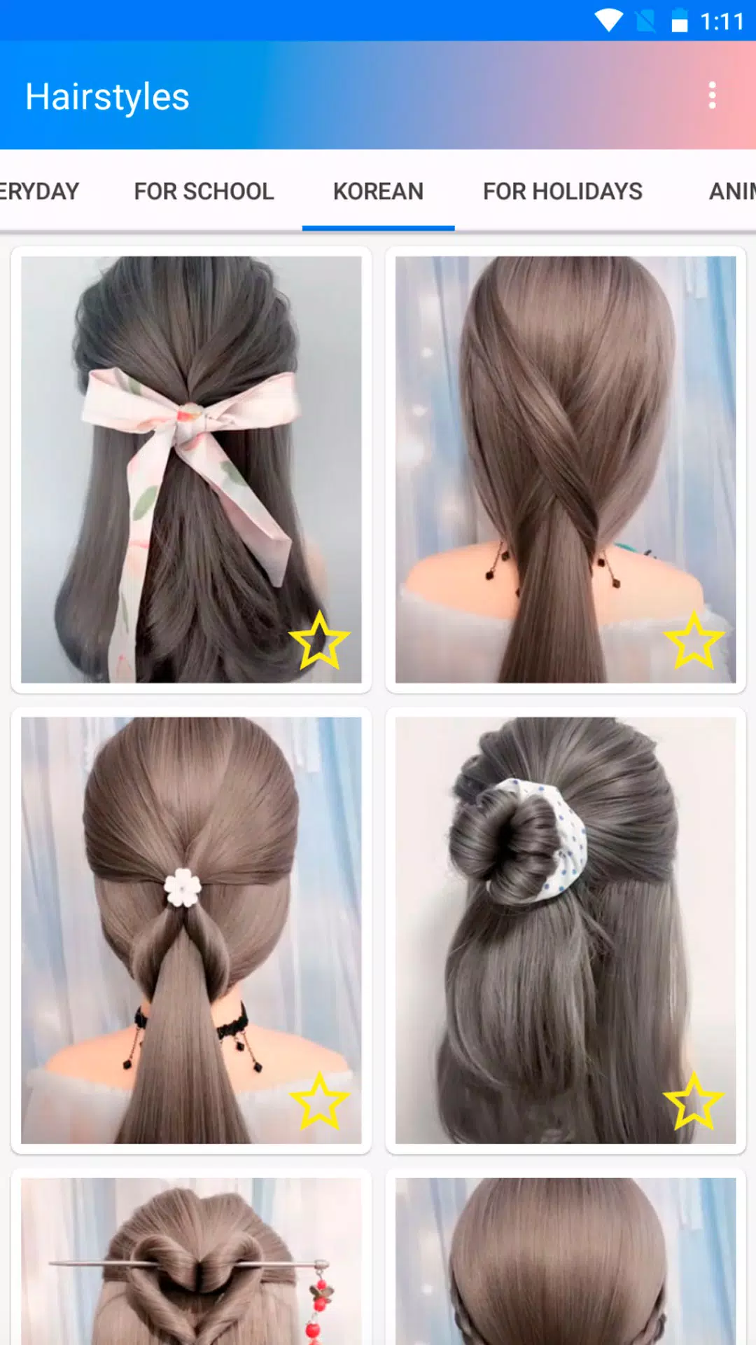 Easy hairstyles step by step應用截圖第1張