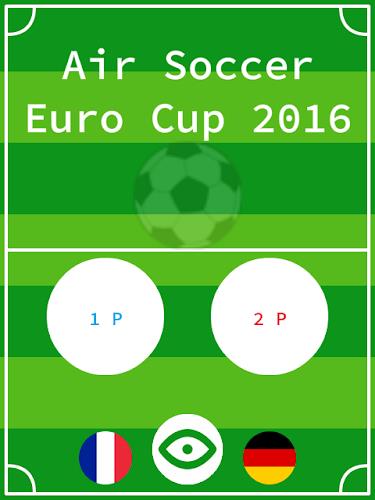 Air Soccer Euro Cup 2016 Schermafbeelding 2