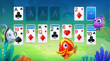 Solitaire 3D Fish ဖန်သားပြင်ဓာတ်ပုံ 1