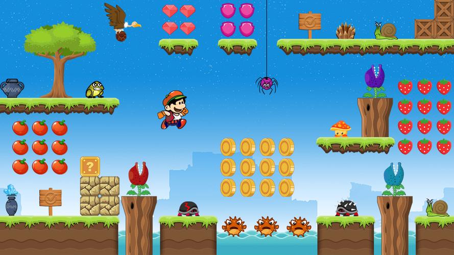 Super Nob Run:Adventure Jungle Zrzut ekranu 0