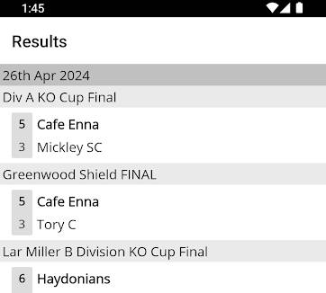 Hexham Darts League 스크린샷 2
