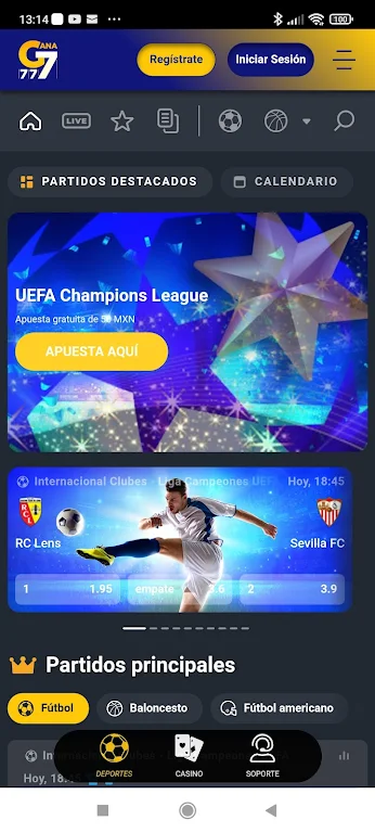 Gana777 Apuestas y Casino Скриншот 2