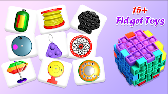 Fidget Toys Set Pop It Bubble স্ক্রিনশট 0