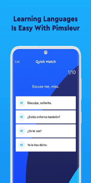 Pimsleur: Language Learning スクリーンショット 1