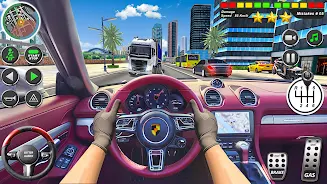 City Driving School Car Games Schermafbeelding 2