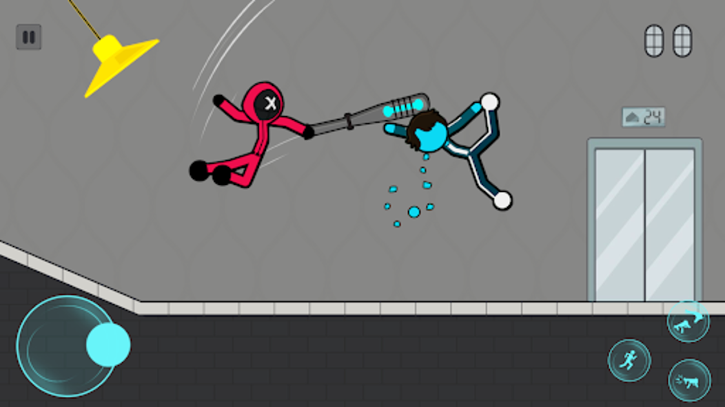 Schermata Skinnyman Battle Playground 2 Mod 0