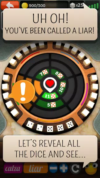 Liar's Dice Online Multiplayer Schermafbeelding 3