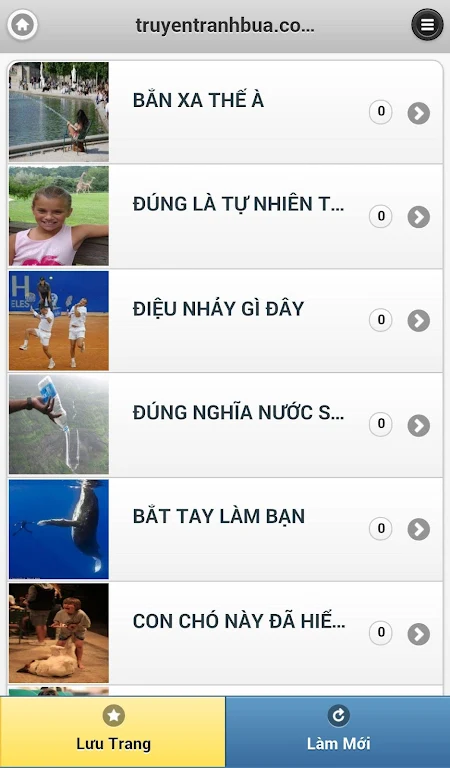 Schermata truyentranhbua 2