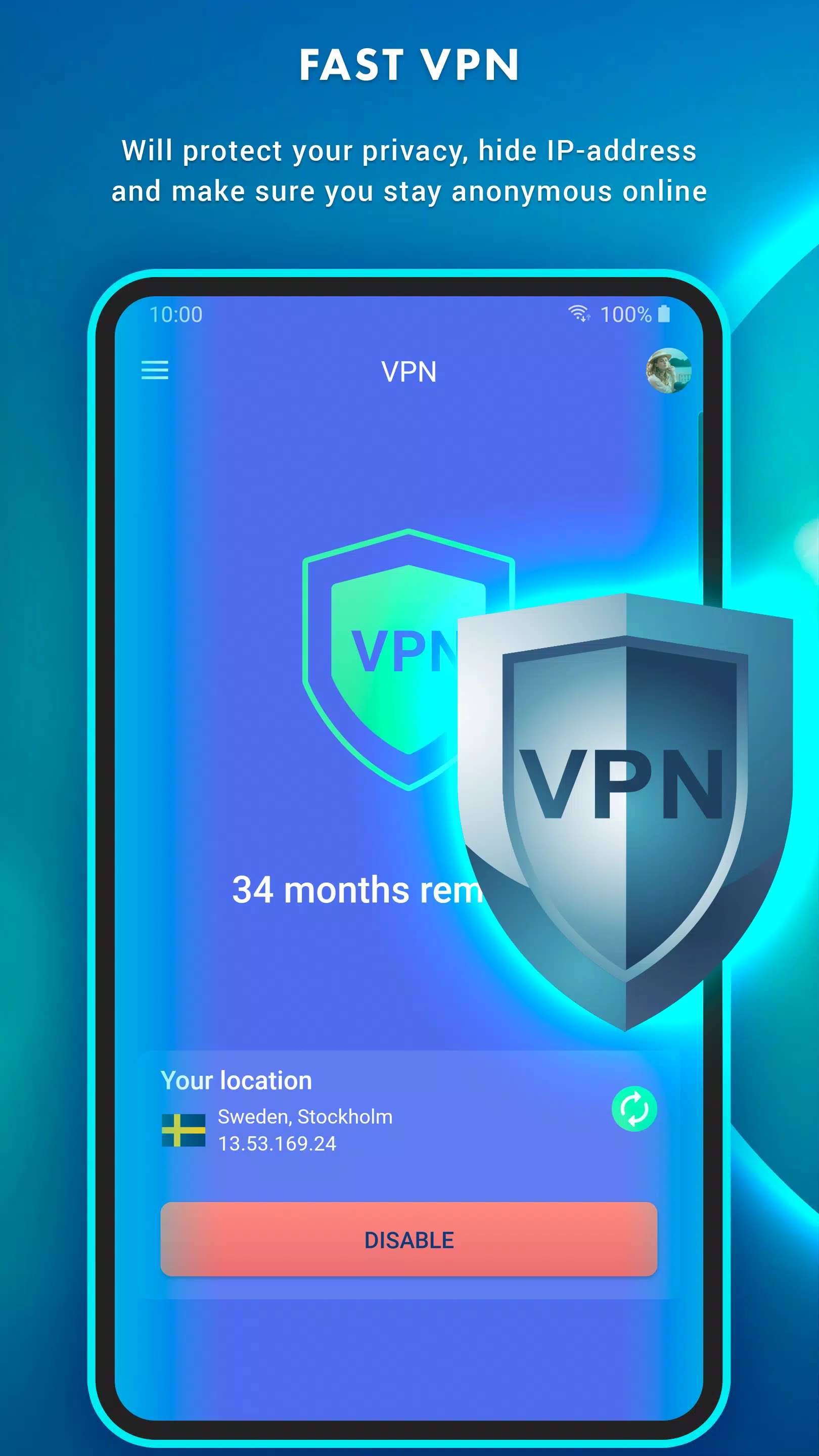 Antivirus - Nettoyer, VPN Capture d'écran 2