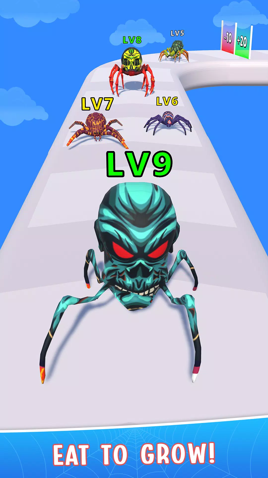 Spider Run: Spider Evolution Schermafbeelding 2