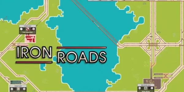 Iron Roads is a board game-style train management sim out now on iOS