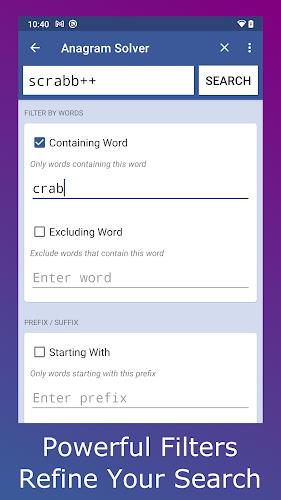 Anagram Solver Скриншот 3