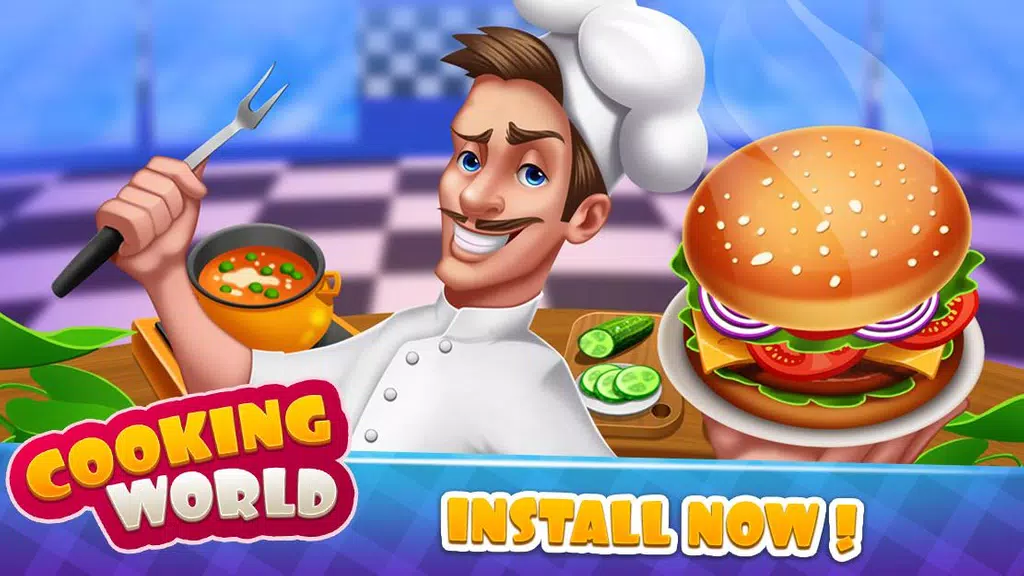 Cooking World - Food Fever & Restaurant Craze 스크린샷 0
