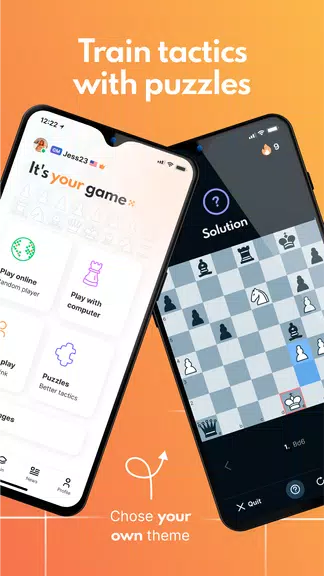 chess24 > Play, Train & Watch Zrzut ekranu 1