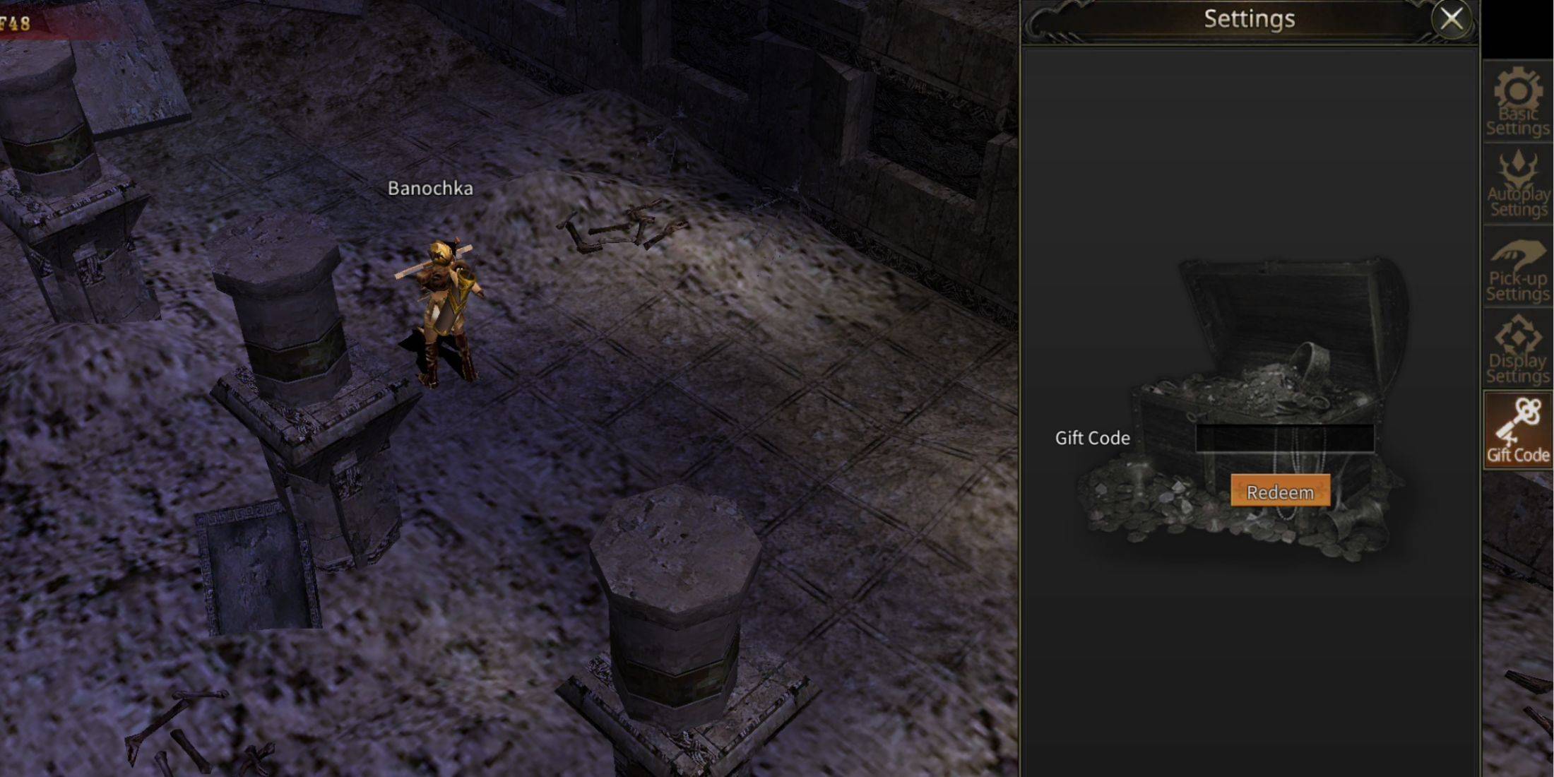 Code Redemption in Archangel's Call Awakening