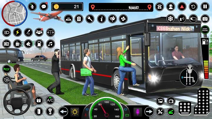 Bus Simulator - Driving Games スクリーンショット 1