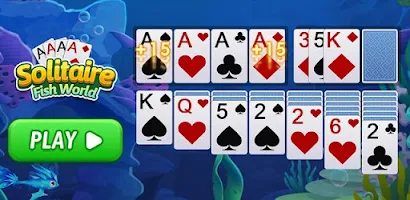 Solitaire Fish World-OceanTrip應用截圖第0張