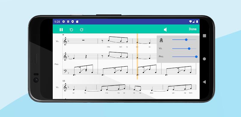 Schermata Score Creator: write music 1