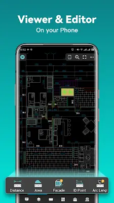 DWG FastView-CAD図面を編集・閲覧するツール スクリーンショット 0