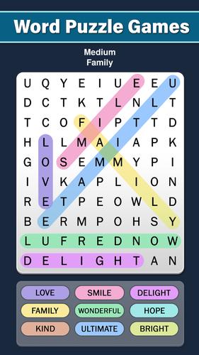 Word Search: Word Find 스크린샷 1