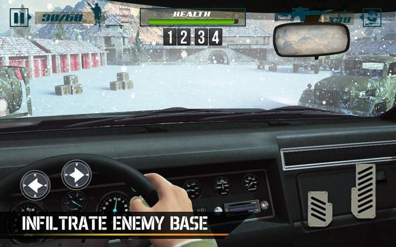 SWAT Sniper Fps Gun Games Скриншот 2