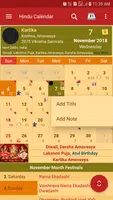 Hindu Calendar - Drik Panchang Captura de tela 1