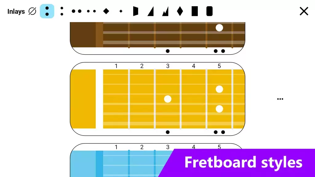 Guitar Fretboard: Scales Ekran Görüntüsü 3