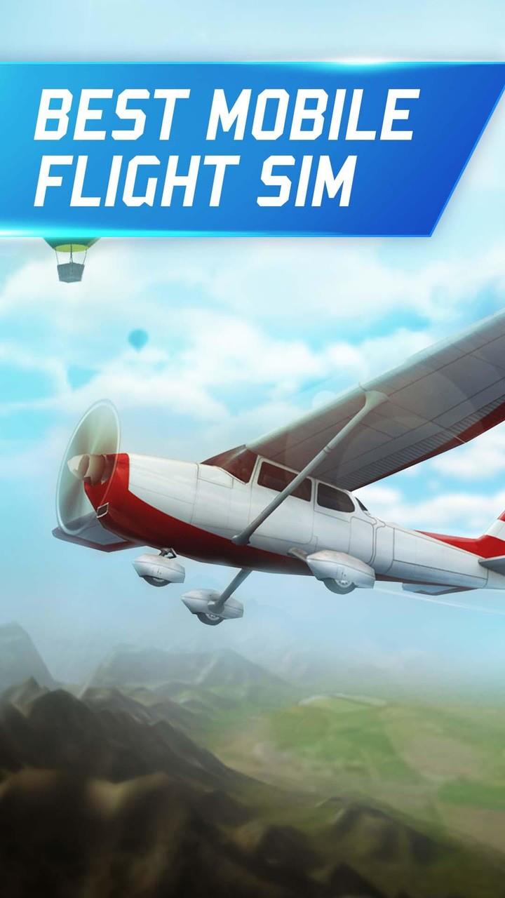 Flight Pilot: 3D Simulator Ảnh chụp màn hình 1