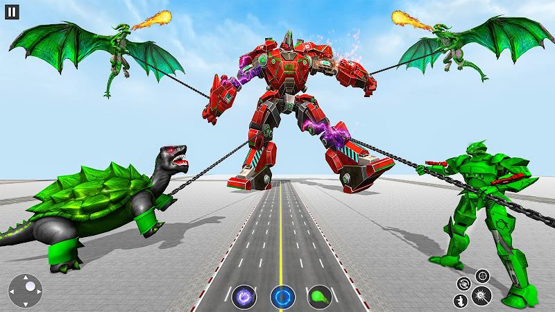 Turtle Robot Car Game 3d Tangkapan skrin 3