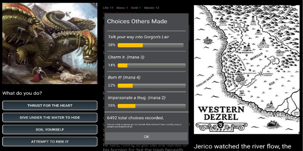 Dungeons and Decisions RPG Mod Tangkapan skrin 2