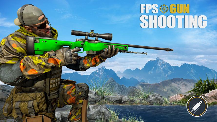 Gun Games Offline 3D Shooting Capture d'écran 3