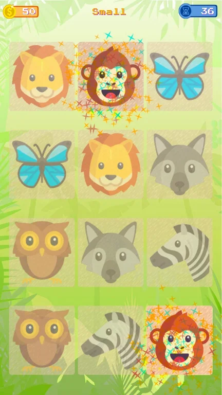 Schermata Memory Game Animals 2