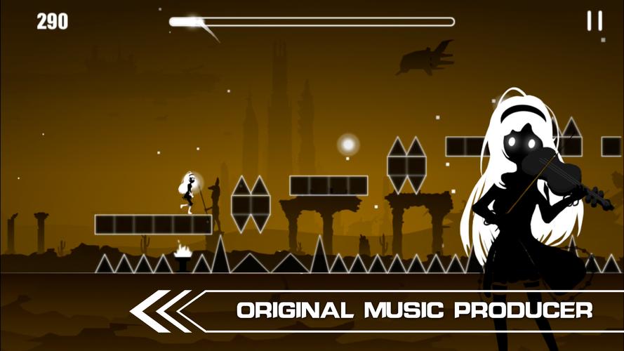 Muse Runner - Rhythmic parkour ภาพหน้าจอ 1