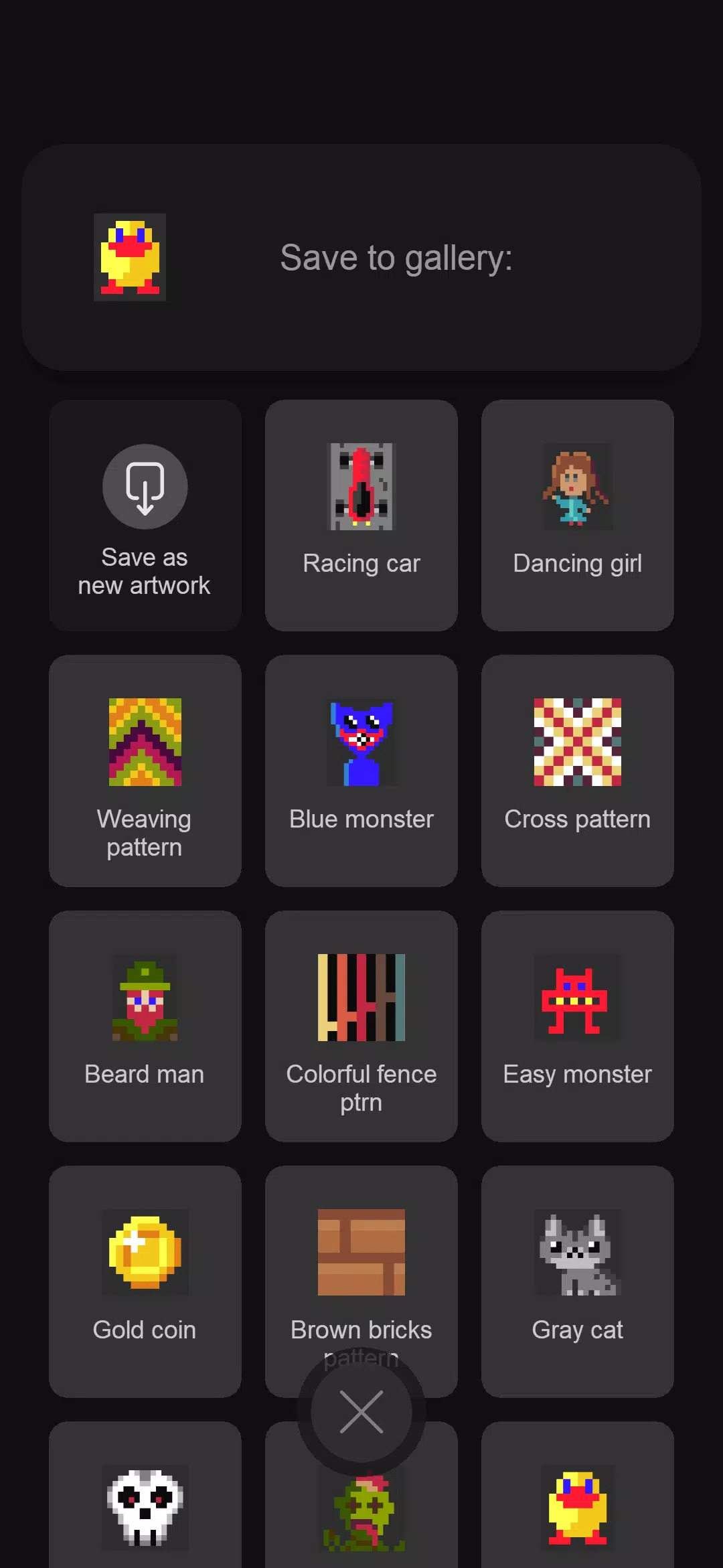 Easy pixel art maker editor應用截圖第1張