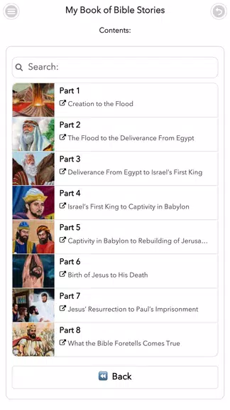 Bible Stories स्क्रीनशॉट 1