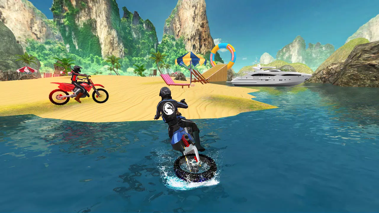 Bike Racing : Water Bike Games Ảnh chụp màn hình 3